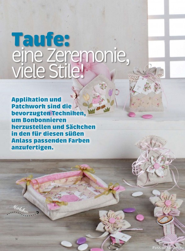 Коллекция проектов для рукодельниц в журнале «I Love Nahen - Februar/Marz 2026»