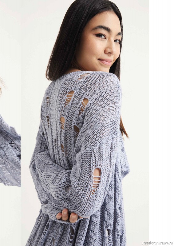Вязаные модели в журнале «Burda Stricken №3 2023»