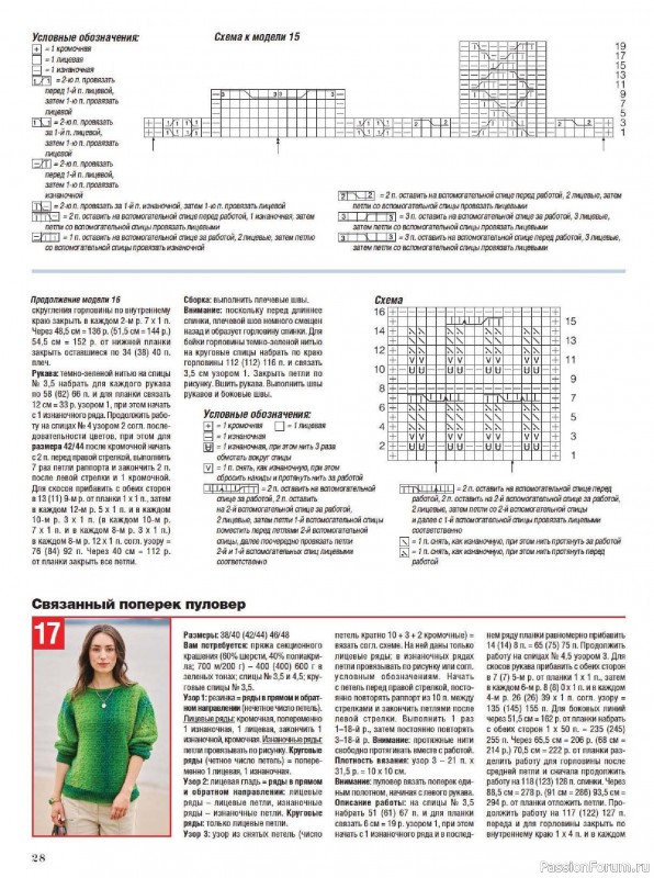 Вязаные модели в журнале «Сабрина №10 2026»