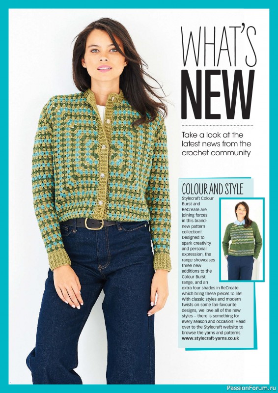 Вязаные проекты крючком в журнале «Crochet Now №137 2026»