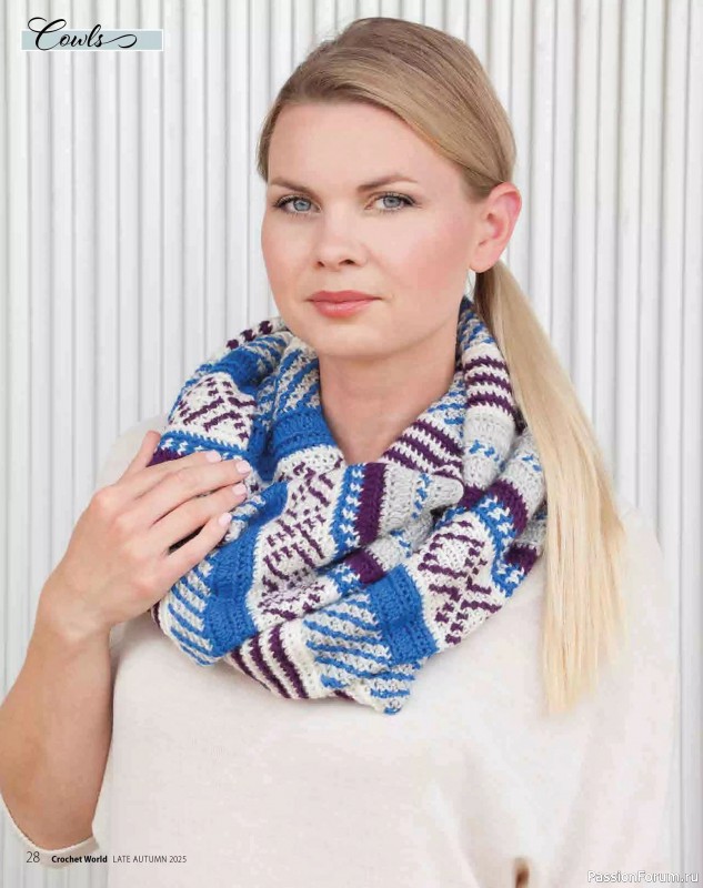 Вязаные проекты крючком в журнале «Crochet World Specials - Late Autumn 2025»