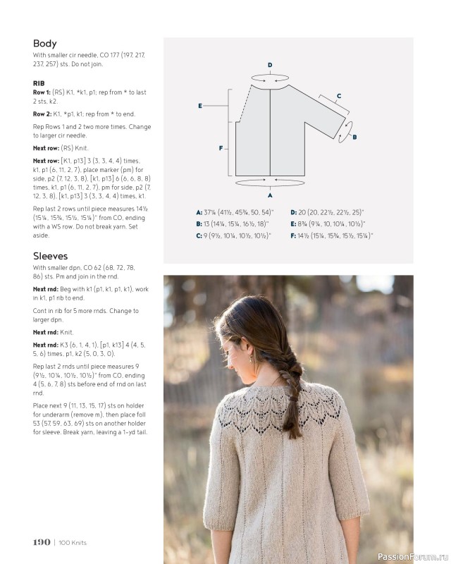 Вязаные проекты в книге &laquo;100 Knits: Interweave's Ultimate Pattern Collection&raquo;. Часть 2
