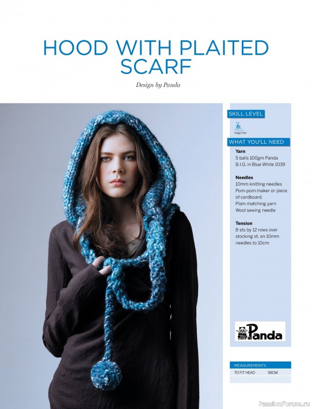Вязаные проекты в журнале «Beanies Shawls & Scarves №6 2025»