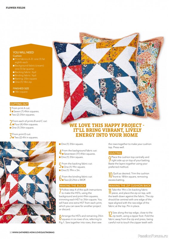 Коллекция проектов для рукодельниц в журнале &laquo;Love Patchwork & Quilting №164 2026&raquo;