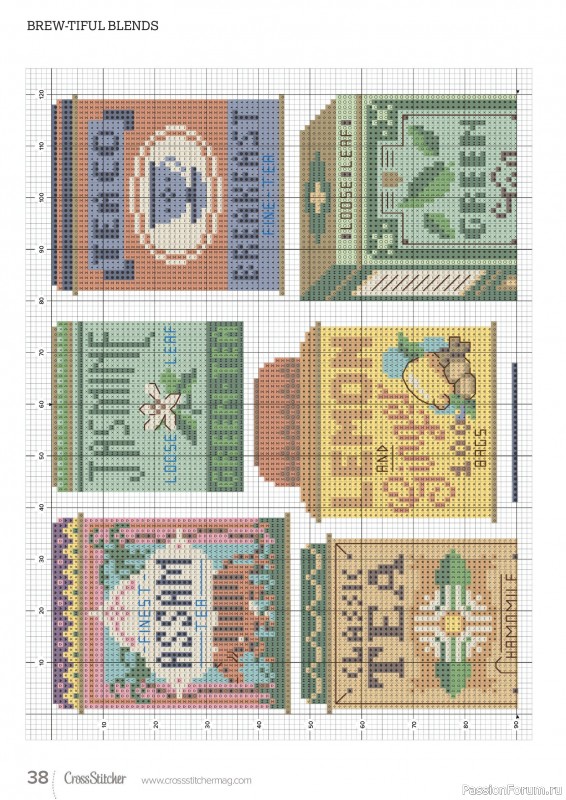 Коллекция вышивки в журнале «CrossStitcher №441 2026»