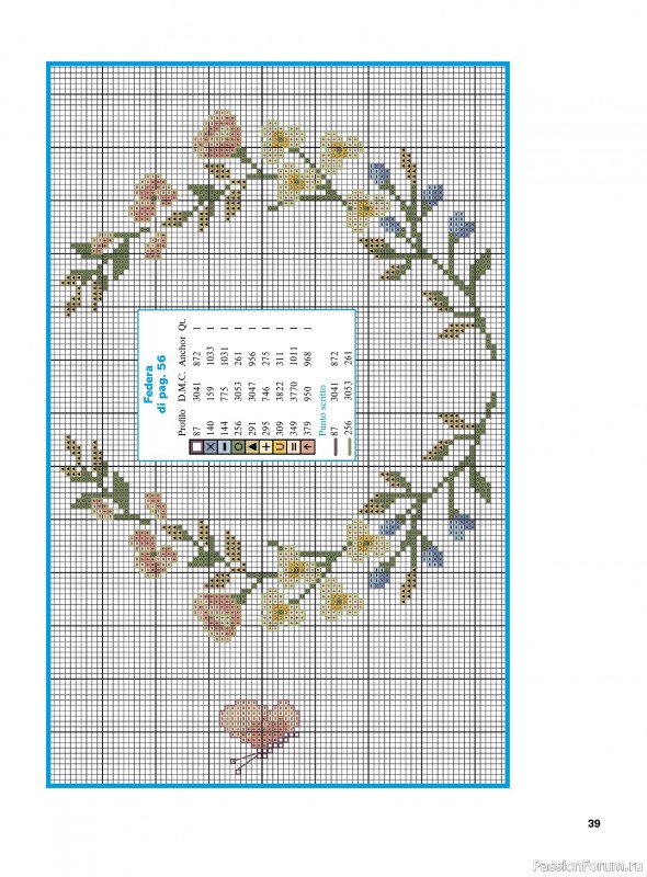 Коллекция вышивки в журнале &laquo;Profilo Punto Croce №12 2026&raquo;