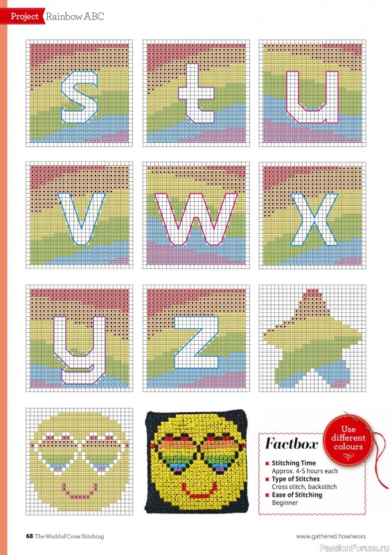 Коллекция вышивки в журнале &laquo;The World of Cross Stitching №372 2026&raquo;