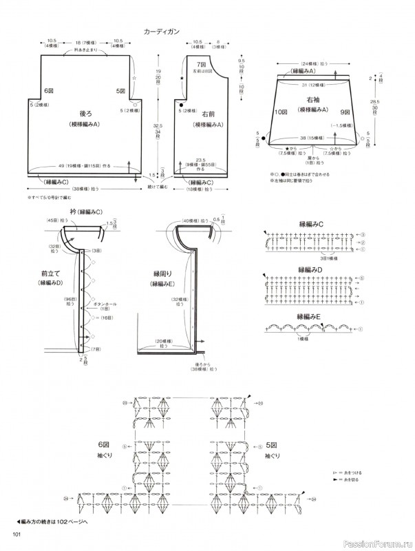 Вязаные модели в журнале &laquo;Keito Dama №205 - Spring 2025&raquo;. Продолжение