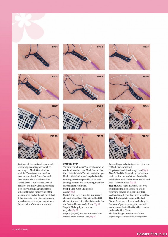 Вязаные проекты крючком в журнале «Inside Crochet №183 2025»