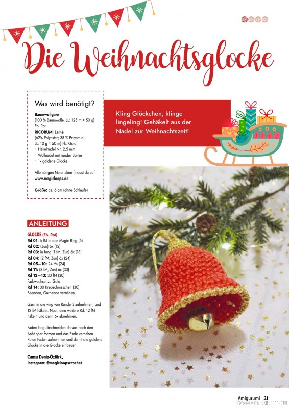 Вязаные проекты в журнале «Amigurumi Magazin №23 2025»