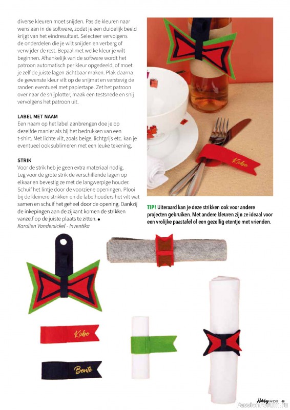 Коллекция проектов для рукодельниц в журнале «HobbyHandig №257 2025»