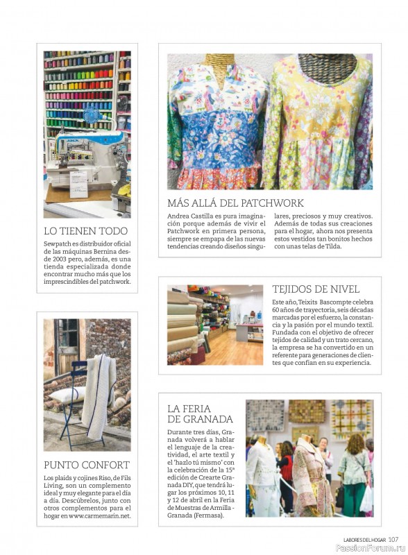 Коллекция проектов для рукодельниц в журнале &laquo;Labores del hogar №794 2026&raquo;
