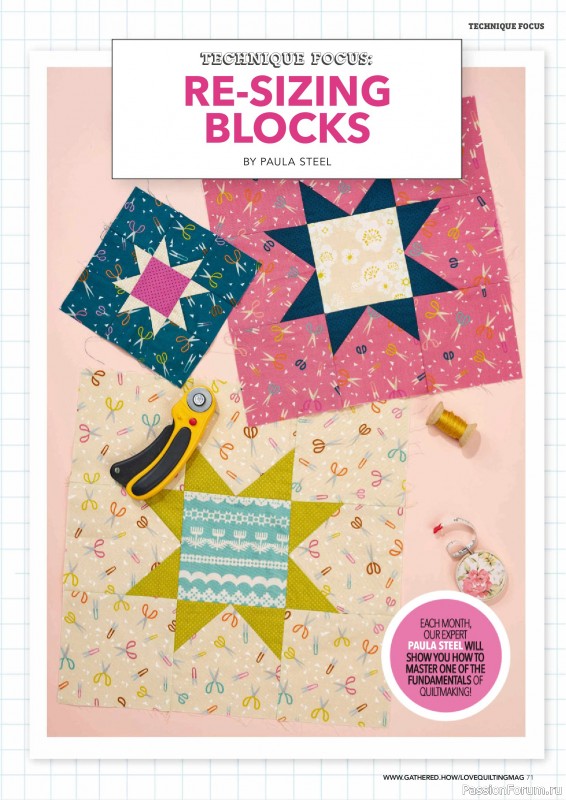 Коллекция проектов для рукодельниц в журнале «Love Patchwork & Quilting №165 2026»