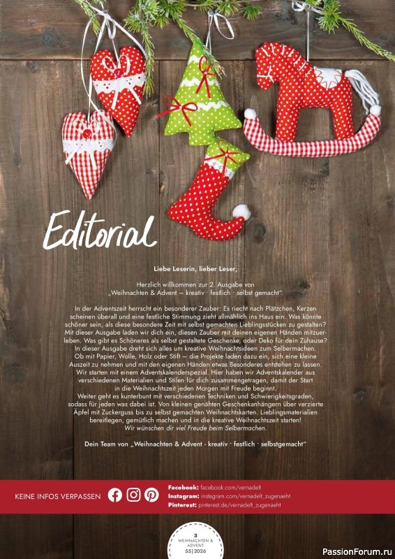 Коллекция проектов для рукодельниц в журнале «Patchwork Magazin Spezial №55 2026»