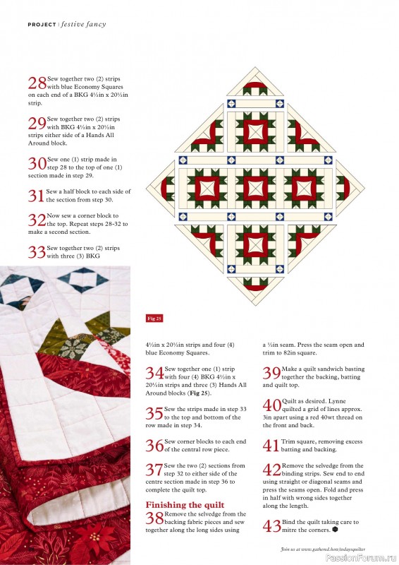 Коллекция проектов для рукодельниц в журнале «Todays Quilter №133 2025»