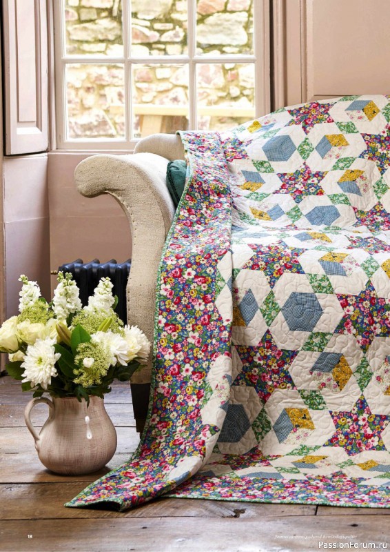 Коллекция проектов для рукодельниц в журнале «Todays Quilter №135 2025»