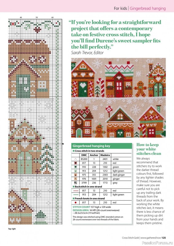 Коллекция вышивки в журнале «Cross Stitch Gold - Christmas Collection 2023»