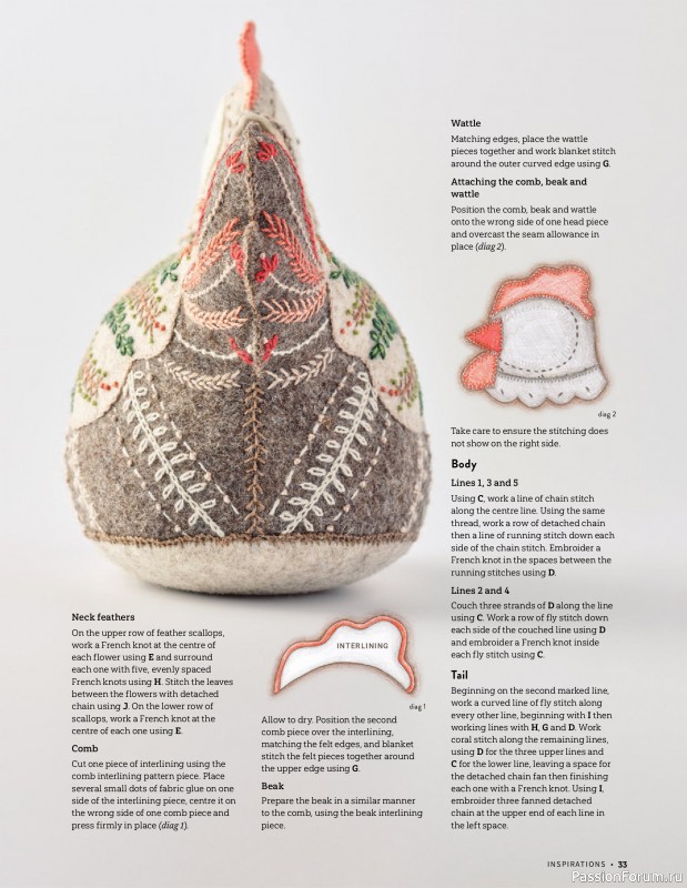 Коллекция вышивки в журнале &laquo;Inspirations №129 2026&raquo;