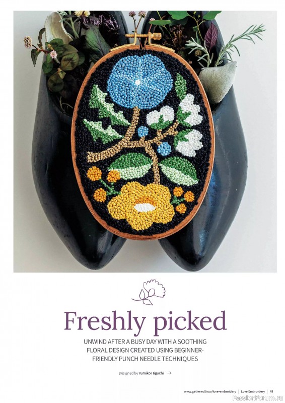 Коллекция вышивки в журнале «Love Embroidery №73 2025»