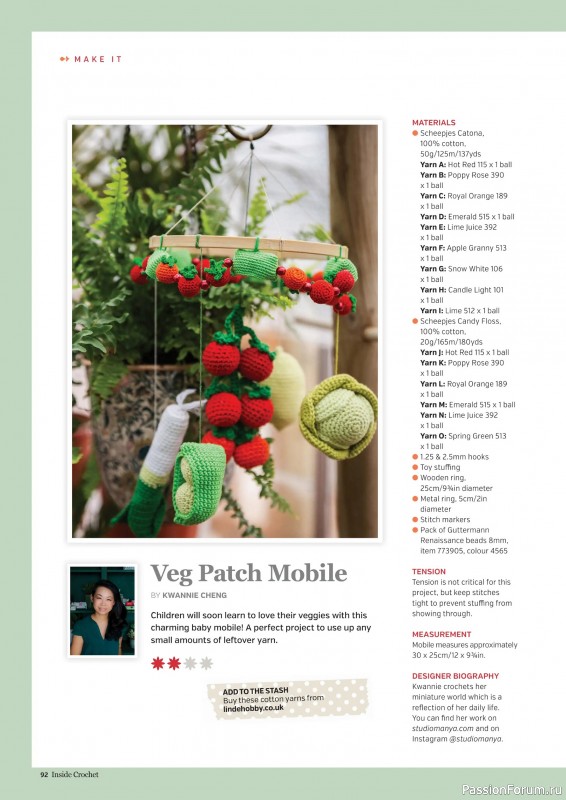 Вязаные проекты крючком в журнале &laquo;Inside Crochet №189 2026&raquo;