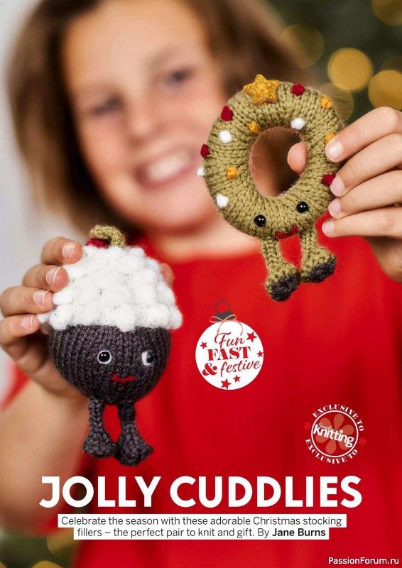 Вязаные проекты крючком в журнале «Simply Knitting №269 2025»