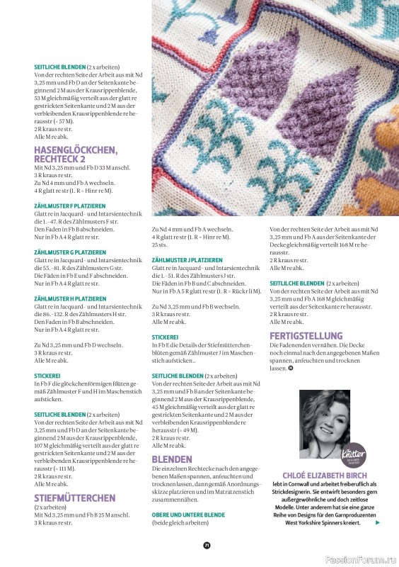 Вязаные проекты спицами в журнале «The Knitter №83 2026 Germany»