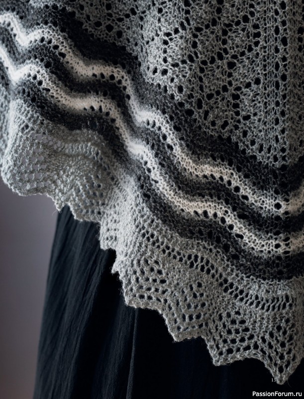 Вязаные проекты в книге &laquo;Шетландское кружево&raquo;.