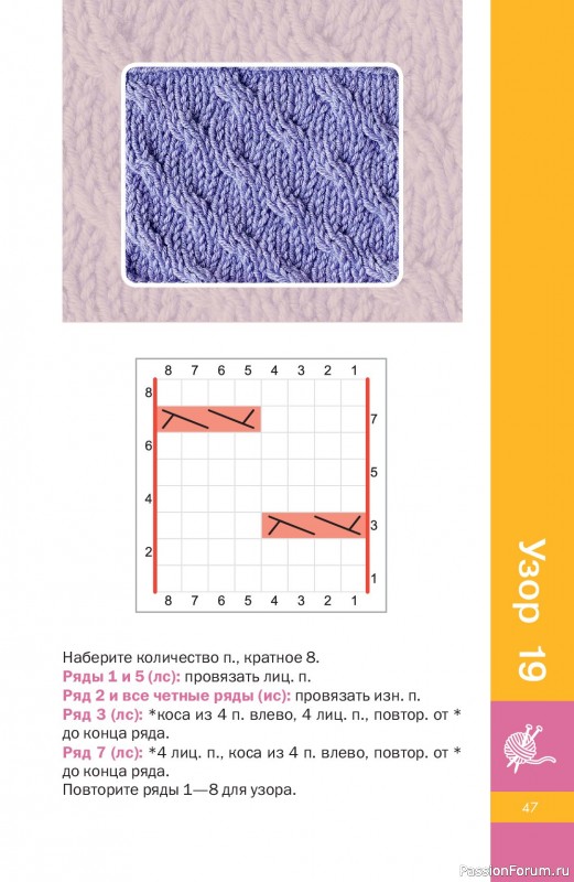 Вязаные проекты в книге &laquo;Узоры спицами на каждый день&raquo;.