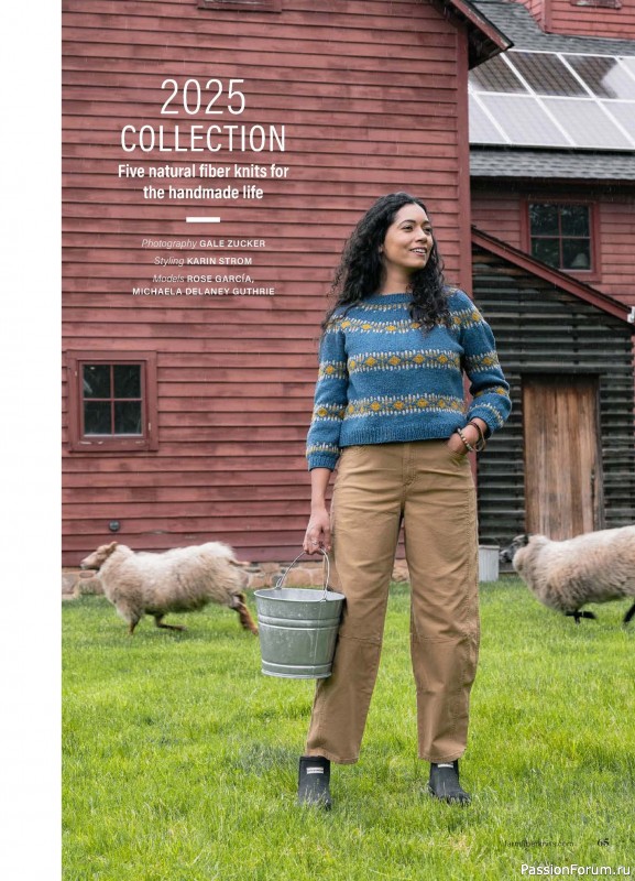 Вязаные проекты в журнале «Farm & Fiber Knits - Fall 2025»