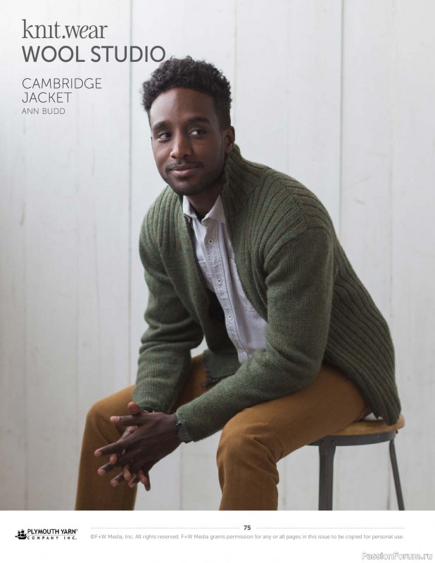 Вязаные проекты в журнале &laquo;Knit.Wear - Wool Studio Vol.101 2018&raquo;