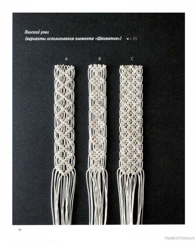 Коллекция проектов для рукодельниц в книге &laquo;Японское ажурное макраме&raquo;