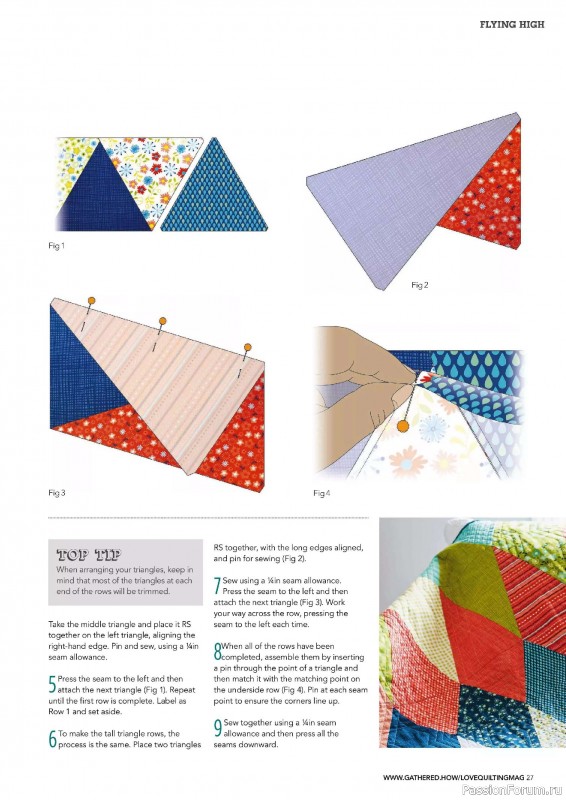Коллекция проектов для рукодельниц в журнале «Love Patchwork & Quilting №149 2025»