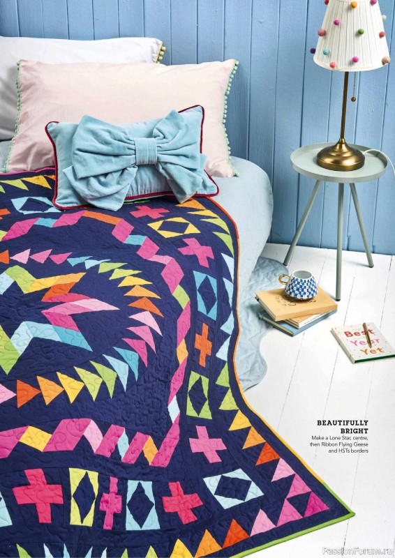 Коллекция проектов для рукодельниц в журнале &laquo;Love Patchwork & Quilting №158 2025&raquo;