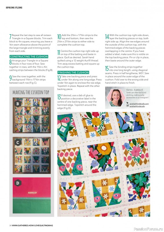 Коллекция проектов для рукодельниц в журнале &laquo;Love Patchwork & Quilting №161 2026&raquo;