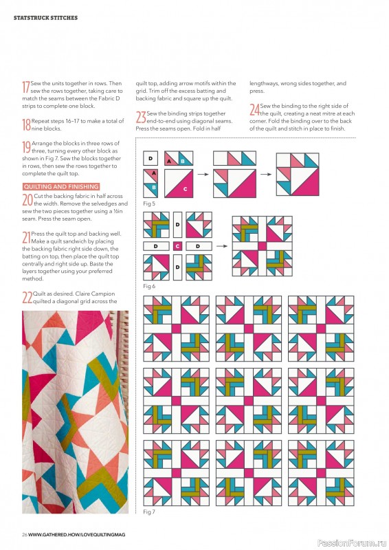 Коллекция проектов для рукодельниц в журнале &laquo;Love Patchwork & Quilting №163 2026&raquo;