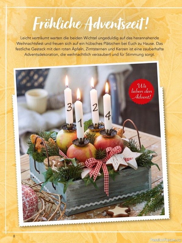 Коллекция проектов для рукодельниц в журнале «Mein Deko und Bastelspass №60 2025»