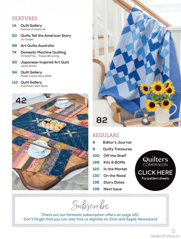 Коллекция проектов для рукодельниц в журнале &laquo;Quilters Companion №140 2026&raquo;