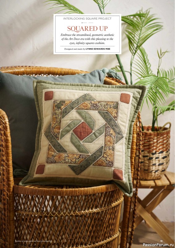 Коллекция проектов для рукодельниц в журнале «Todays Quilter №124 2025»