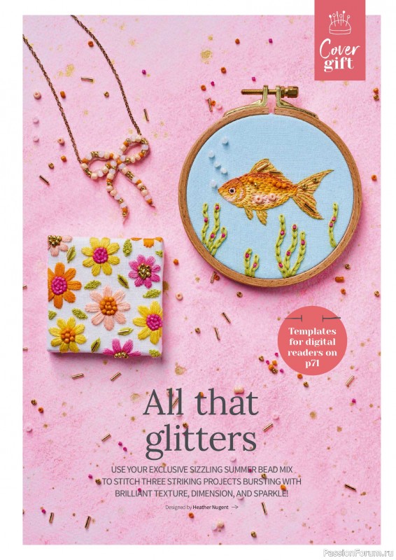 Коллекция вышивки в журнале &laquo;Love Embroidery №77 2026&raquo;