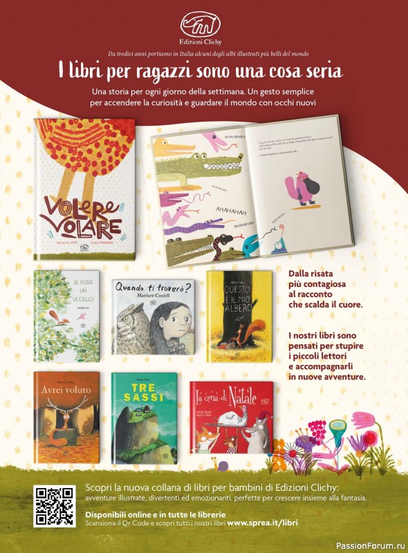 Коллекция вышивки в журнале «Profilo Punto Croce №10 2025»