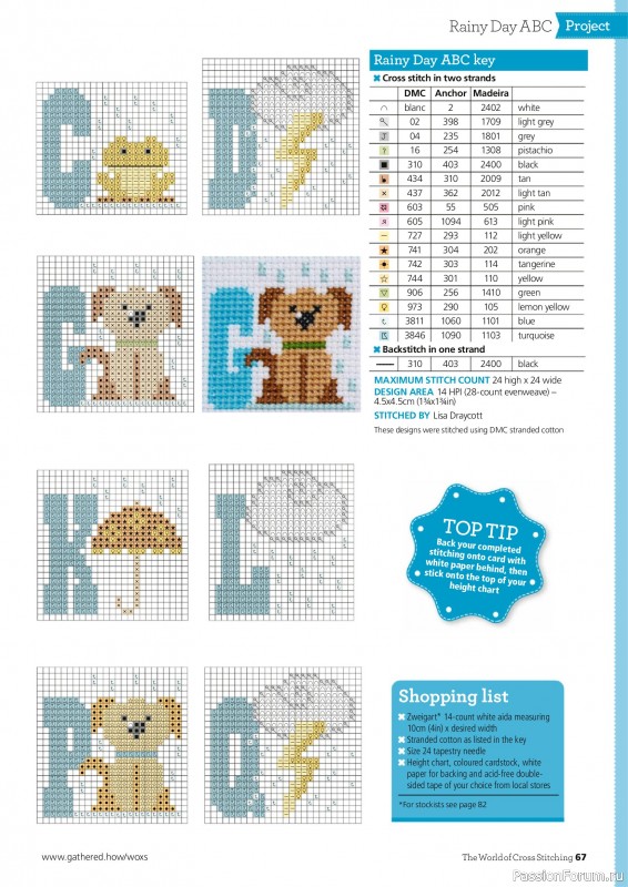 Коллекция вышивки в журнале &laquo;The World of Cross Stitching №370 2026&raquo;