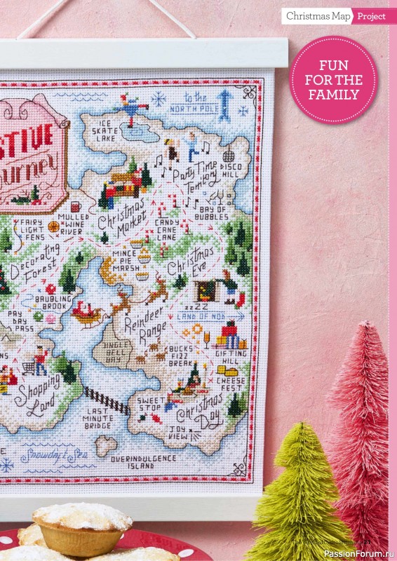 Коллекция вышивки в журнале «The World of Cross Stitching Special №366 2025»