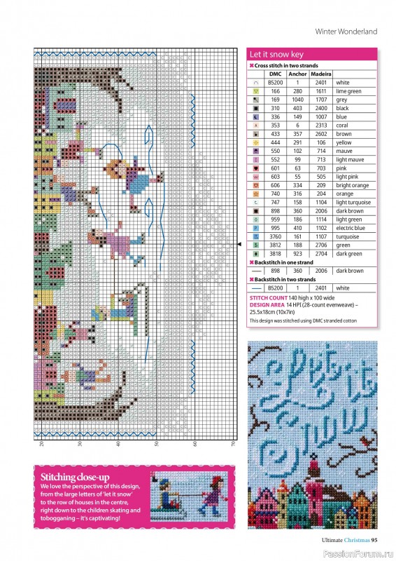 Коллекция вышивки в журнале «Ultimate CrossStitch – Christmas 2026»