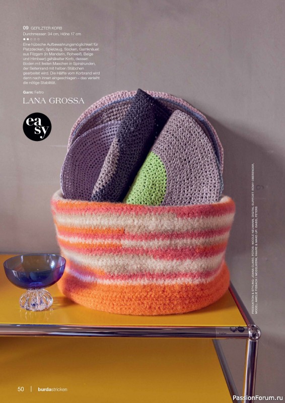 Вязаные модели в журнале «Burda Stricken №3 2026»