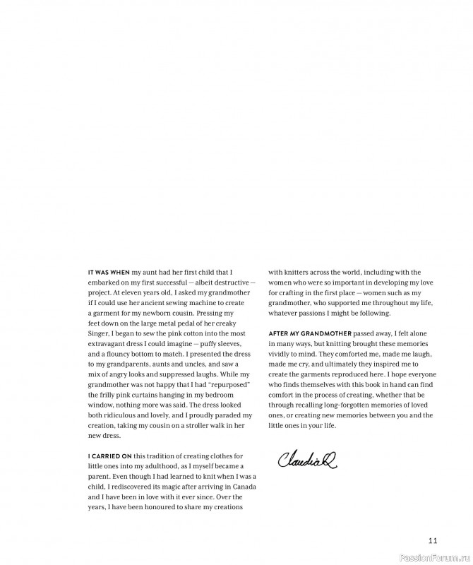 Вязаные проекты для детей в книге &laquo;Making Memories&raquo;