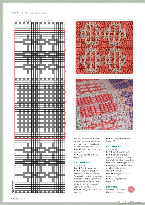 Вязаные проекты крючком в журнале «Inside Crochet»