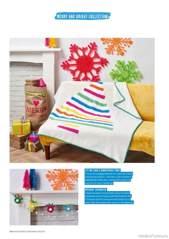 Вязаные проекты крючком в журнале «Simply Crochet №129 2022»