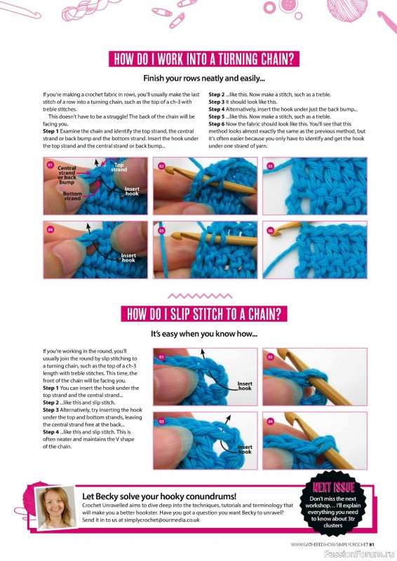 Вязаные проекты крючком в журнале «Simply Crochet №143 2023»