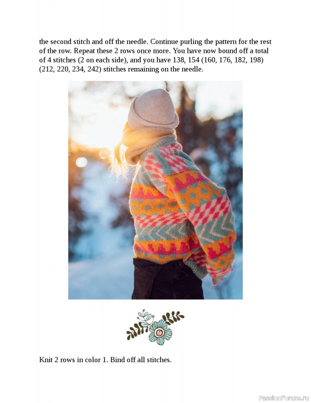 Вязаные проекты в книге «Happy Nordic Knits»