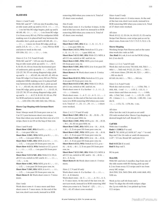 Вязаные проекты в журнале &laquo;Laine Nordic Knits 2024&raquo;. Продолжение